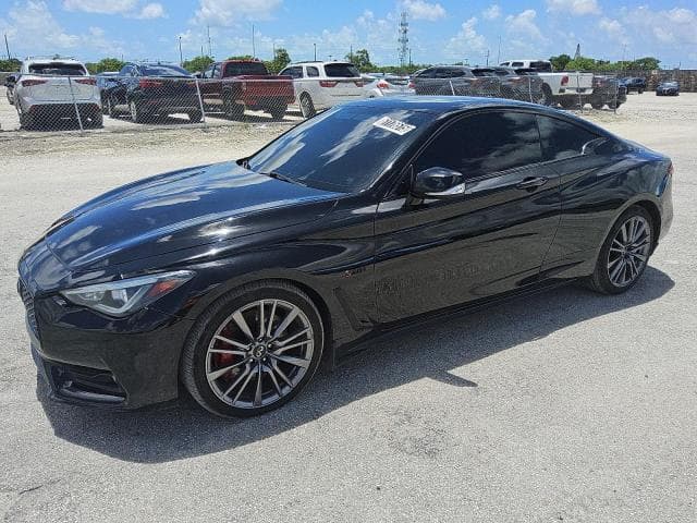 2017 Infiniti q60 red sport 400